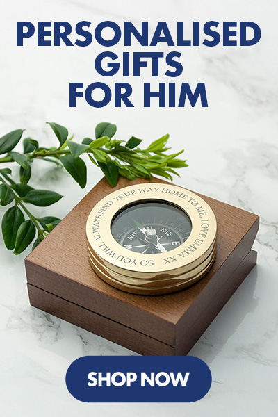 Personalised Gifts for Men at Menkind - shop now!