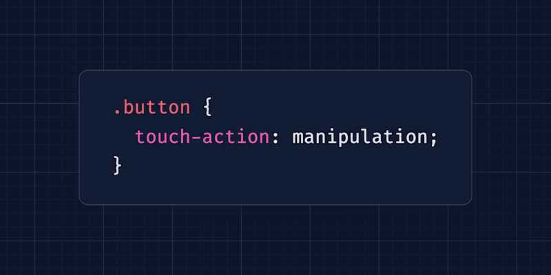 .button { touch-action: manipulation; }