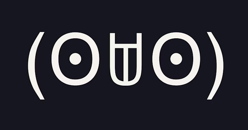 An emoji consisting of parentheses and other Unicode characters