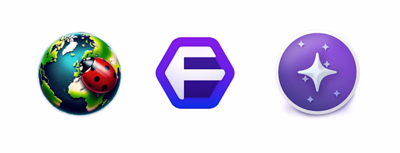 Three logos: ladaybird, floorp and orion