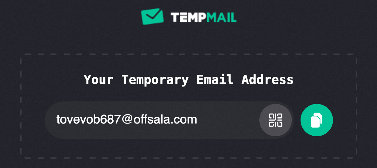 TEMPMAIL - Your Temporary Email Address