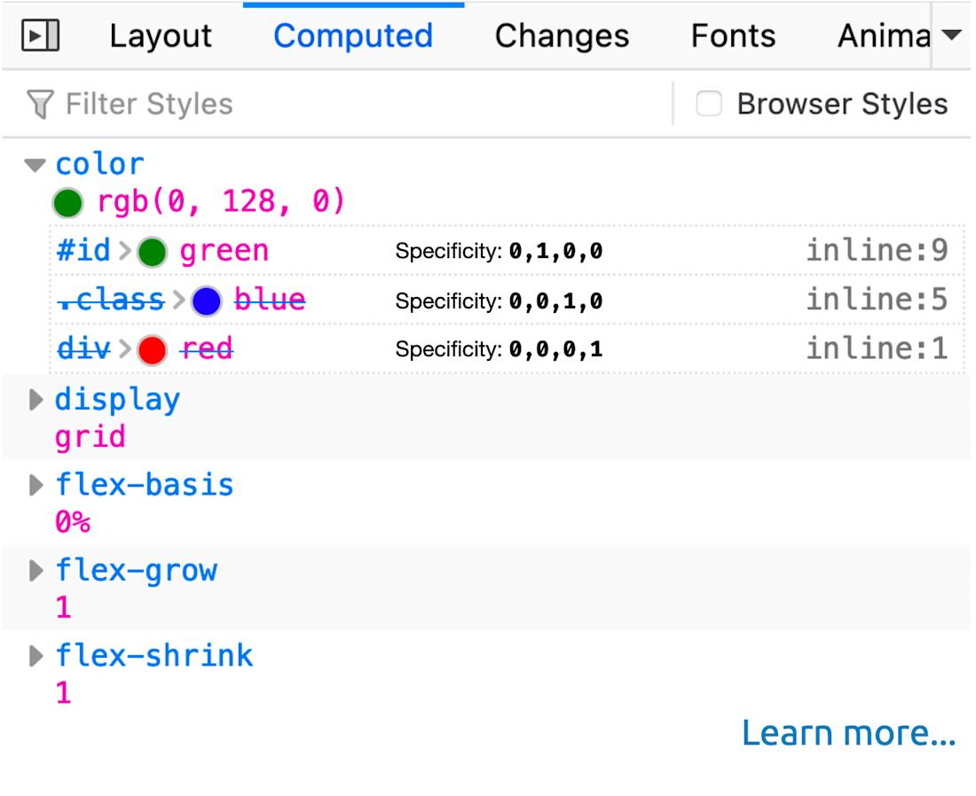 Should DevTools teach the CSS cascade? | Stefan Judis Web Development