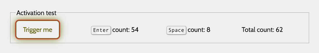 Keyboard button clicks with Space and Enter behave differently | Stefan ...