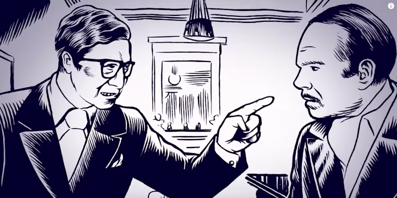 Screenshot of Moderat video