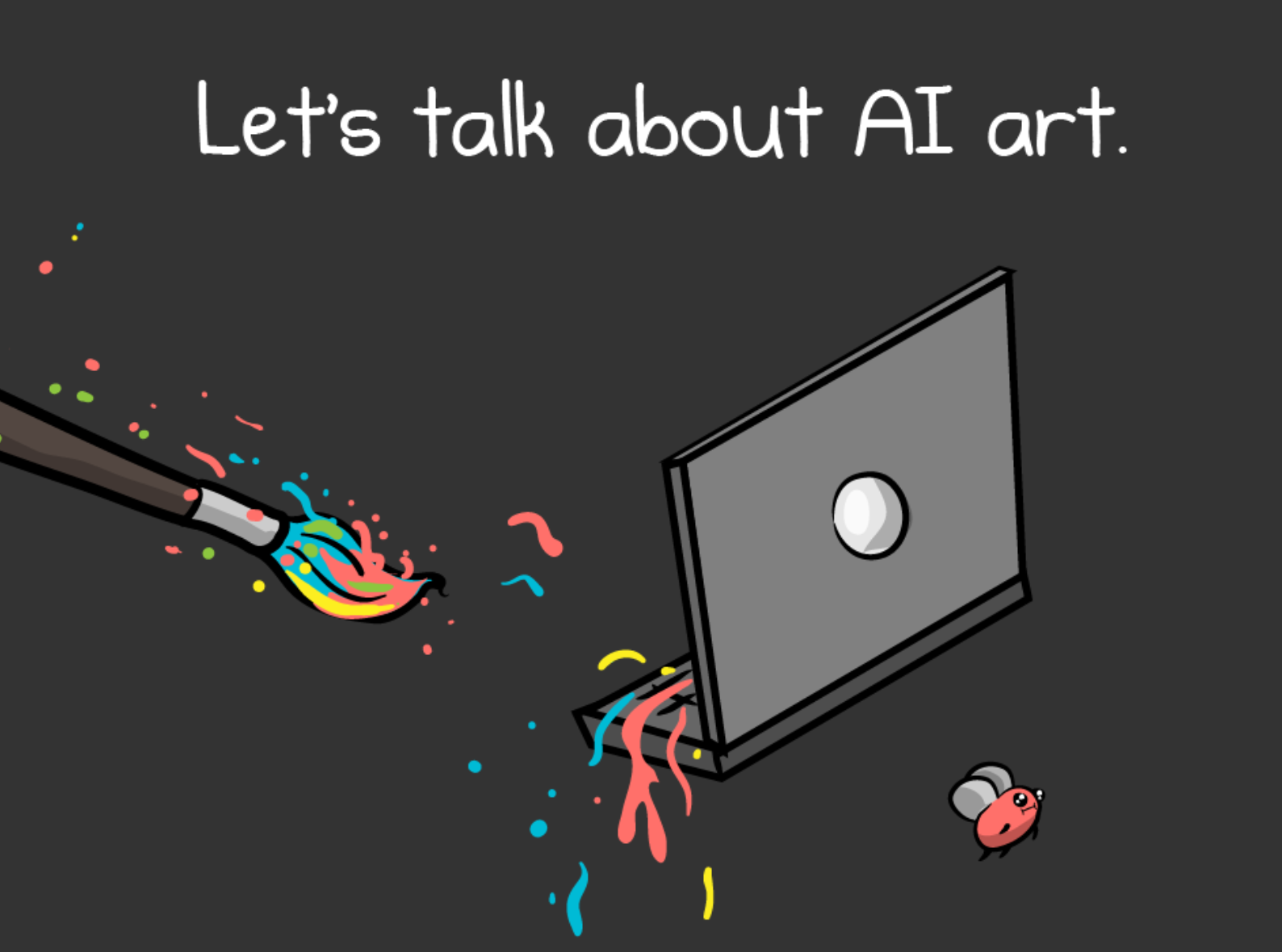 Comic: Let's talk about AI art.