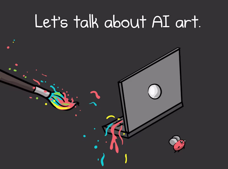 Comic: Let's talk about AI art.