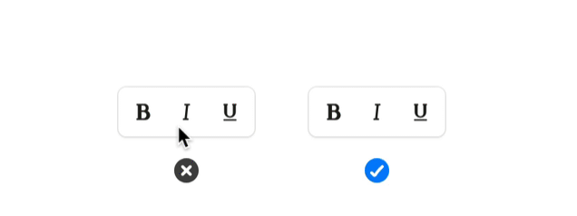 One example with a "lagging" animation next to one that feels snappy.