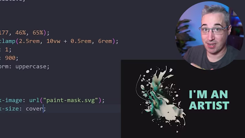 Kevin Powell in front of his editor