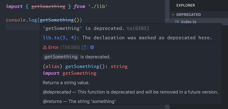 How to "officially" deprecate methods with Node.js utilities | Stefan ...