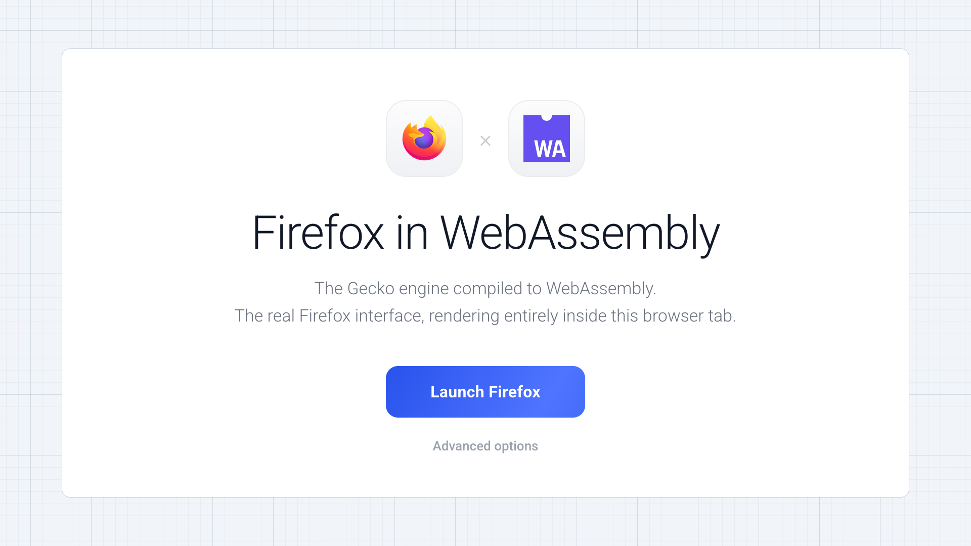 Firefox in WebAssembly