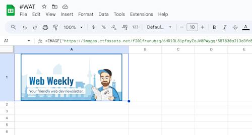 Loading Excel Picture How to load images in a spreadsheet | Stefan Judis Web Development