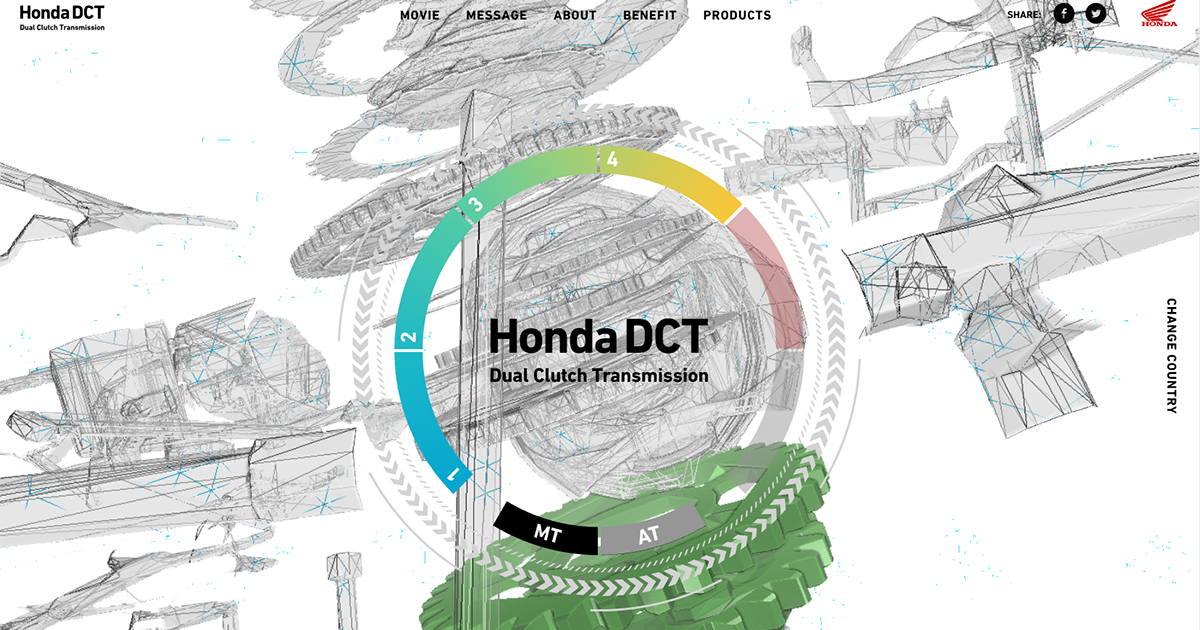 Honda Dual Clutch Transmission Works Rhizomatiks Design