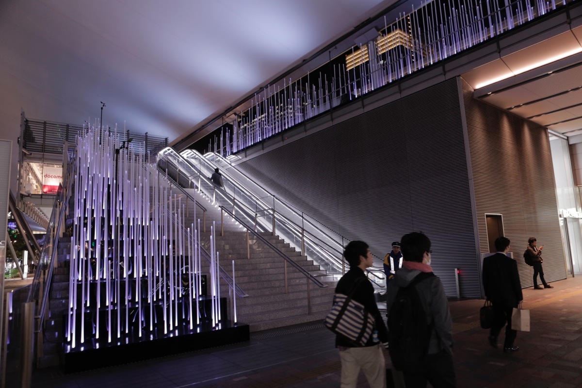 Tokyo Station - Tokyo Colors 2014 · WORKS · Rhizomatiks Design