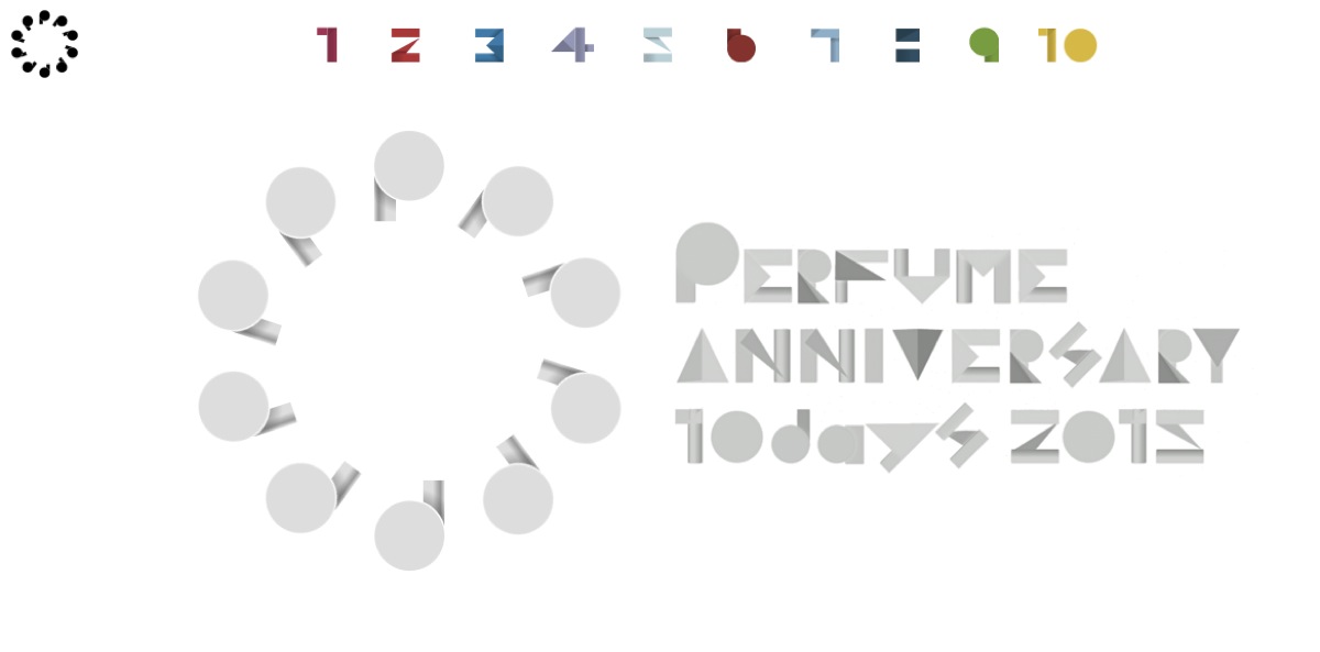 Perfume - Perfume Anniversary 10days PPPPPPPPPP · WORKS · Rhizomatiks Design