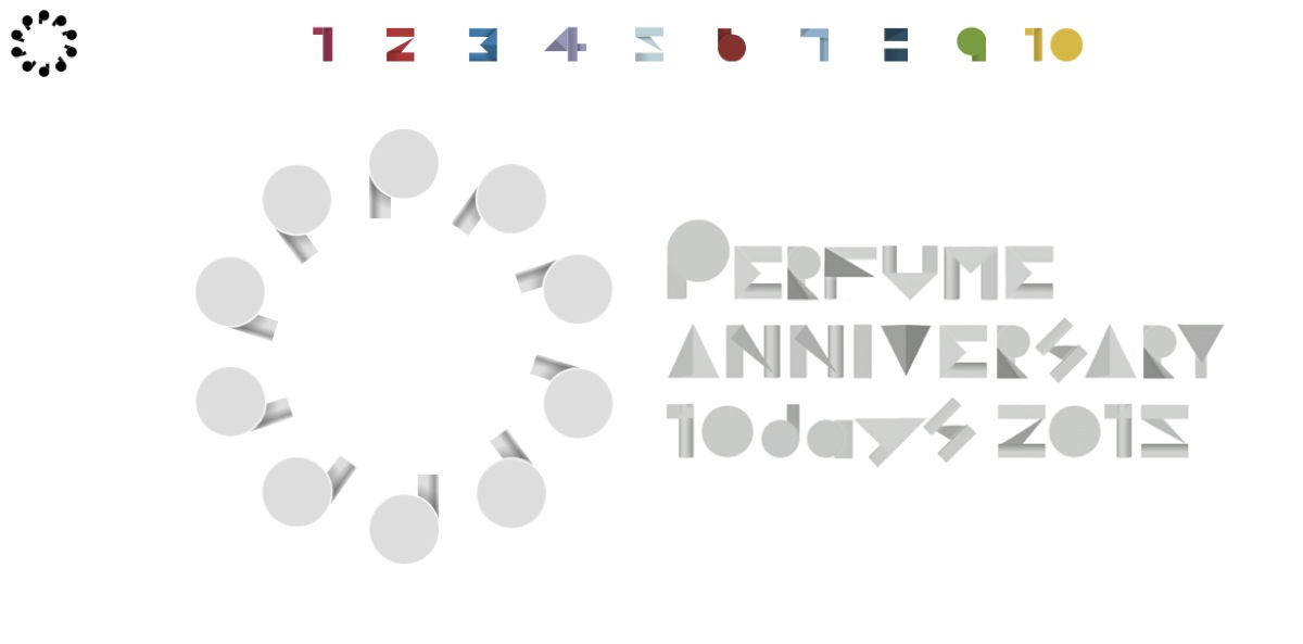 Perfume Perfume Anniversary 10days PPPPPPPPPP WORKS