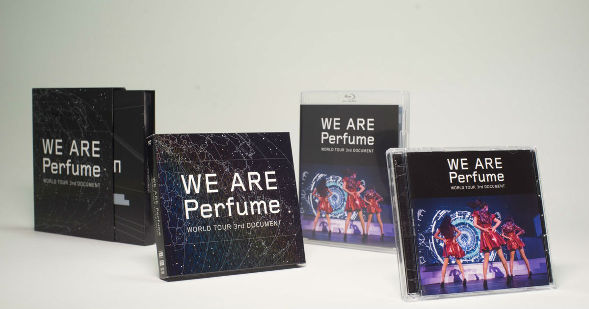Perfume - WE ARE Perfume -WORLD TOUR 3rd DOCUMENT-Blu-ray, DVD 