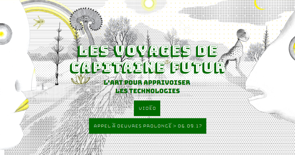 Media art work Competition project "Les Voyages de Capitaine futur" judges | Daito Manabe