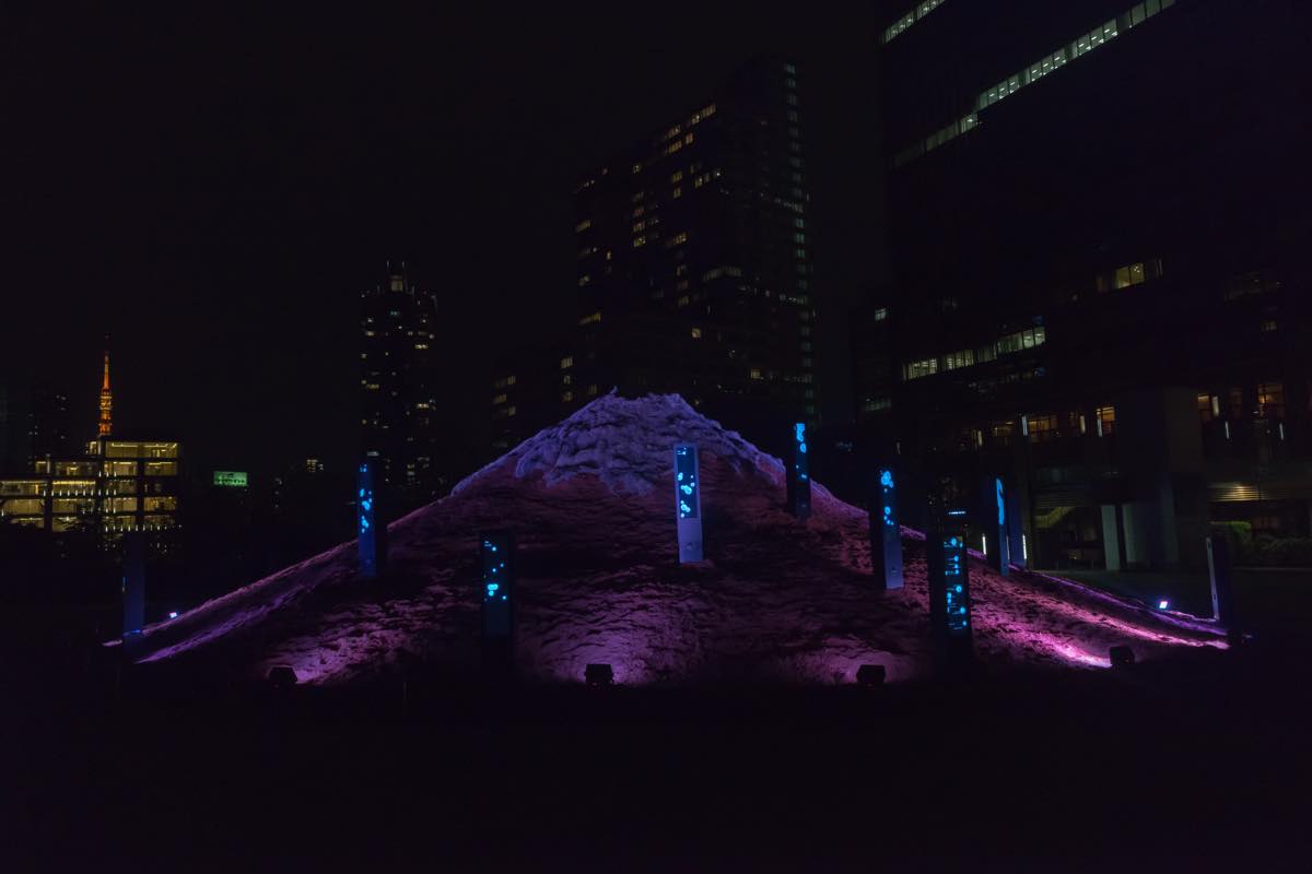 Rhizomatiks Architecture - 3,776 : the digital anatomy ～富士山の