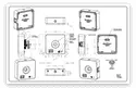 Support - Downloads - OptiTrack - Tabs - Hardware - SLIM 13E Technical Drawing with Pinout - Media