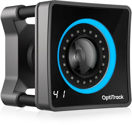 Prime-x-41 camera with light blue illumination on circle around lens