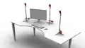 6 Cameras On Desktop