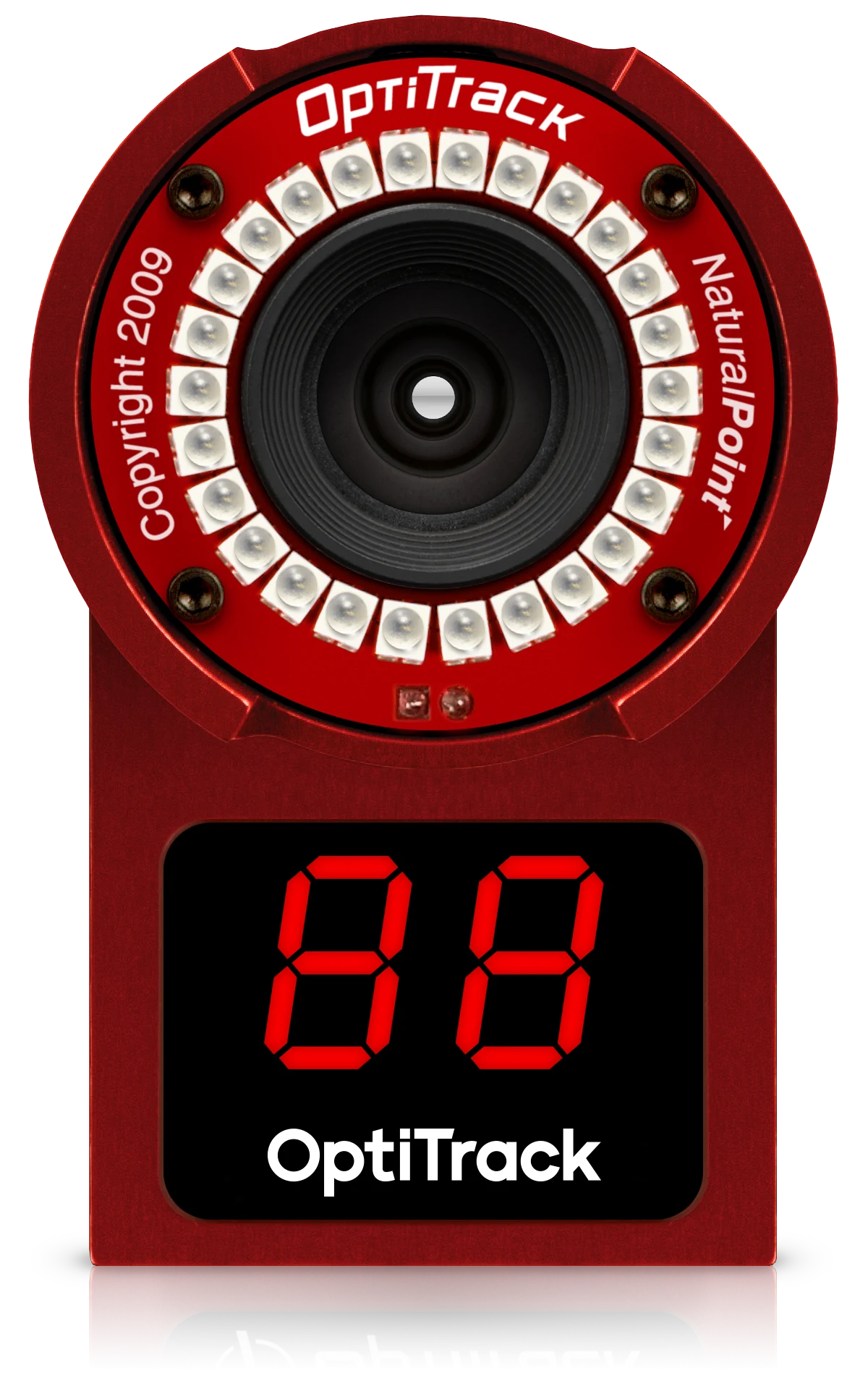 Flex 3 red camera front view