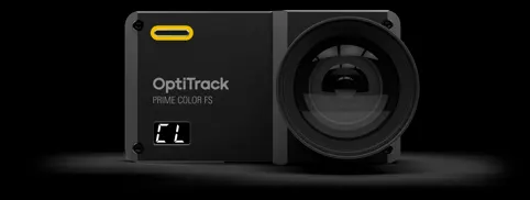 OptiTrack Prime Color FS with indicator yellow (coordinated with "aim assist on" image)