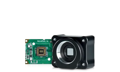 Slim 3U circuit board and case perspective view