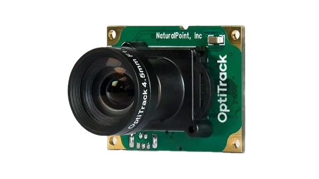 Slim 3U circuit board with lens perspective view