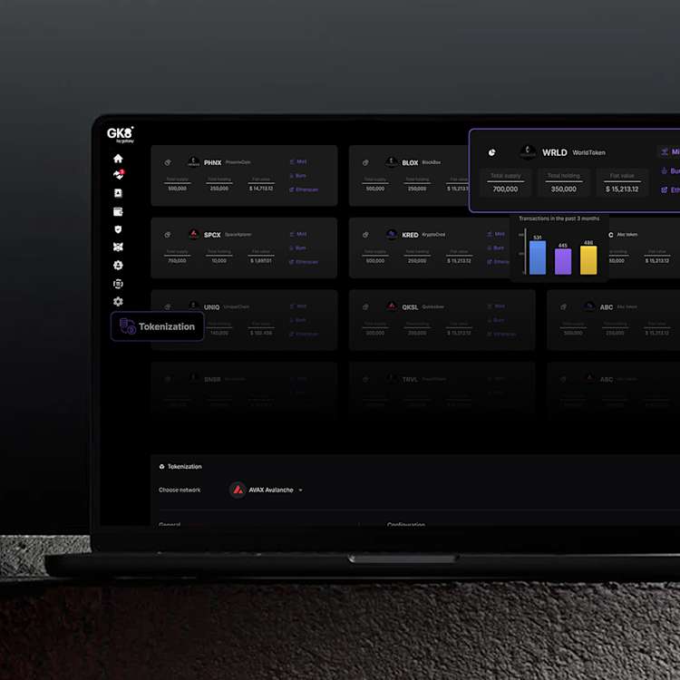 GK8 tokenization Wizard