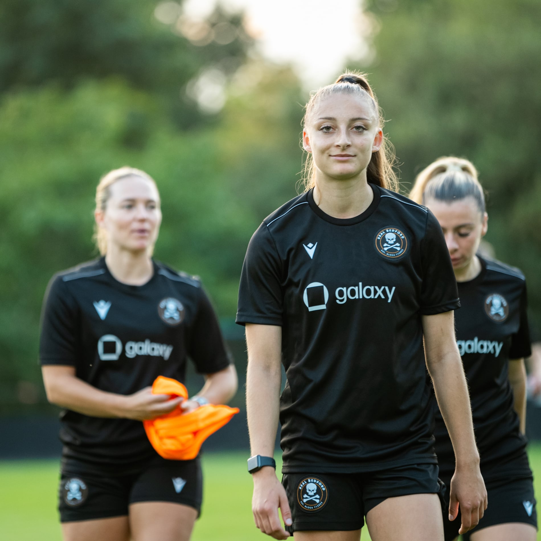 Galaxy is a proud supporter of Bedford Women FC