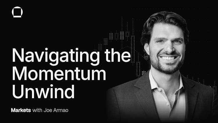 Homepage Featured Research Thumbnail: Markets with Joe Navigating the Momentum Unwind