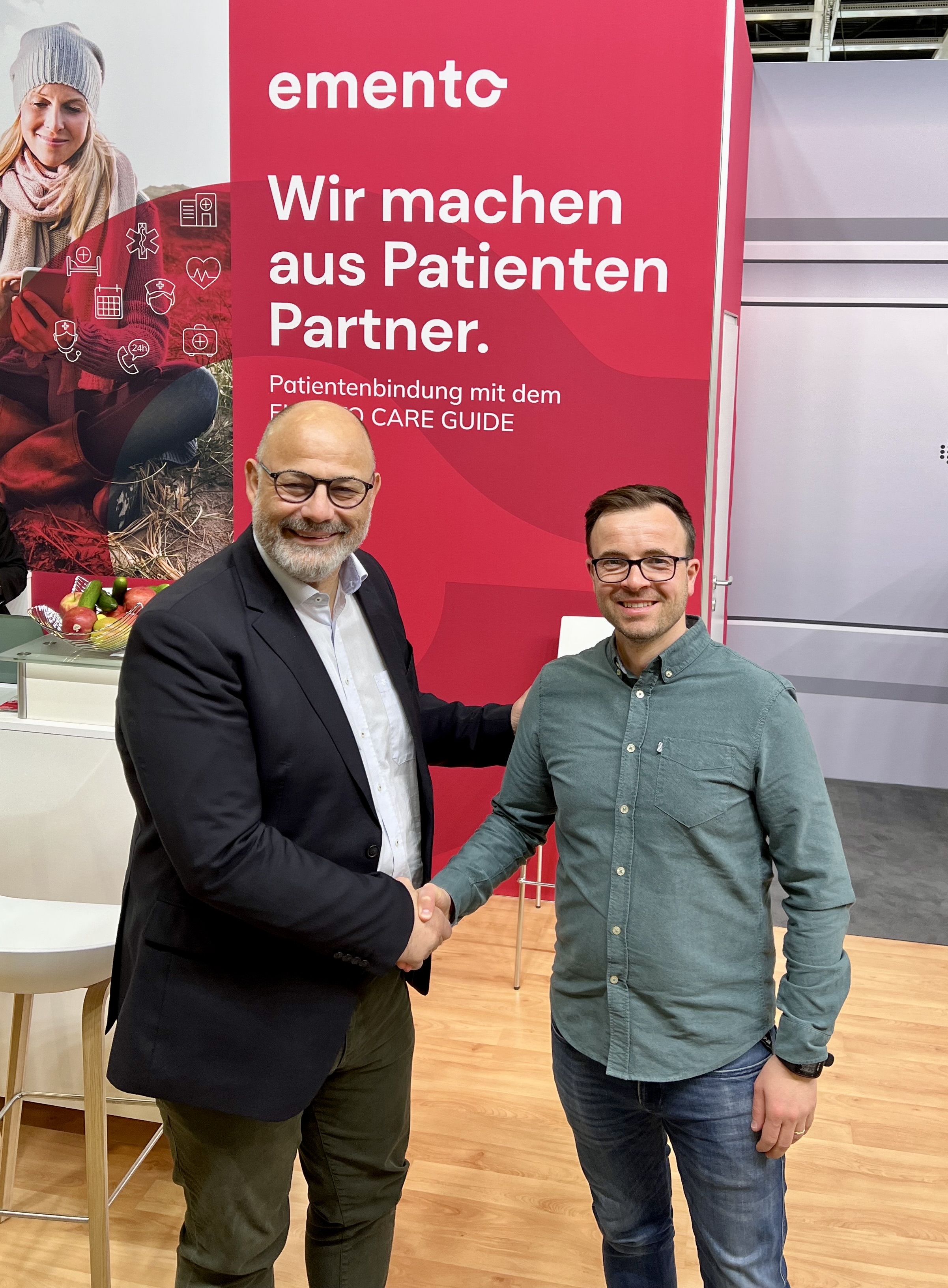 Kooperation zwischen Emento und arztkonsultation