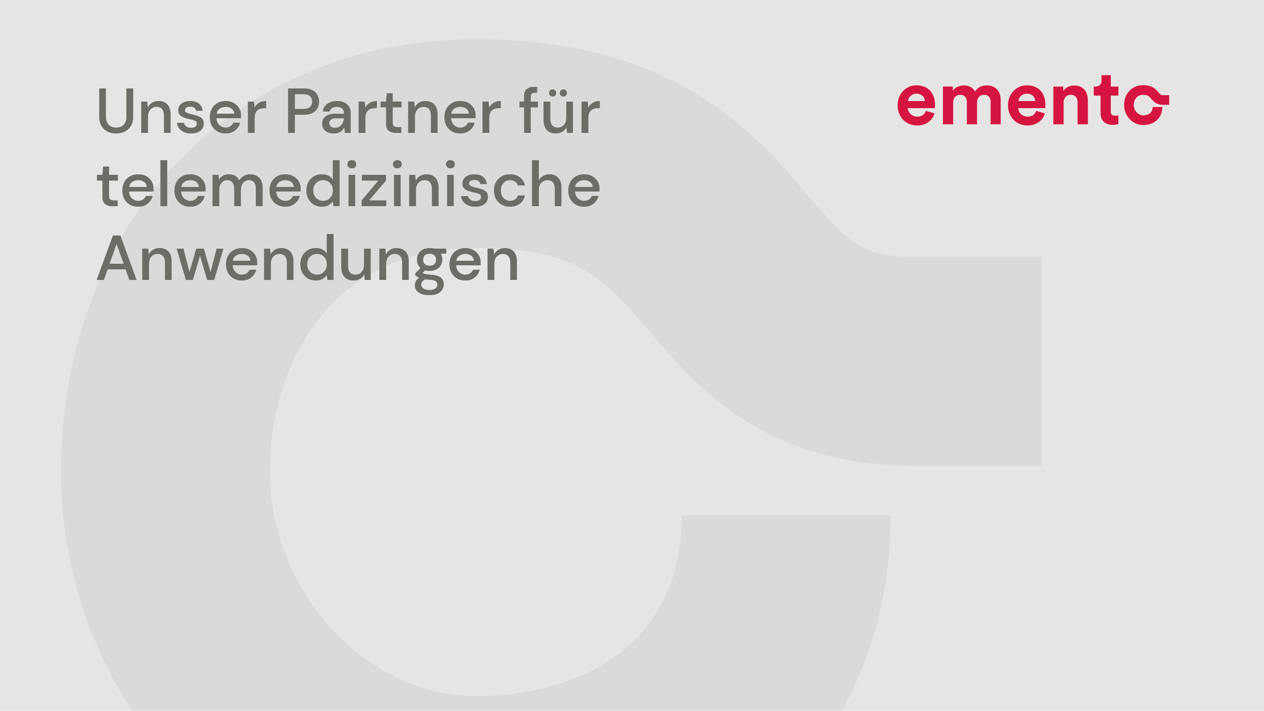 Mit arztkonsultation als Partner im Bereich Videosprechstunde stärken wir unsere Kommunikationsplattform