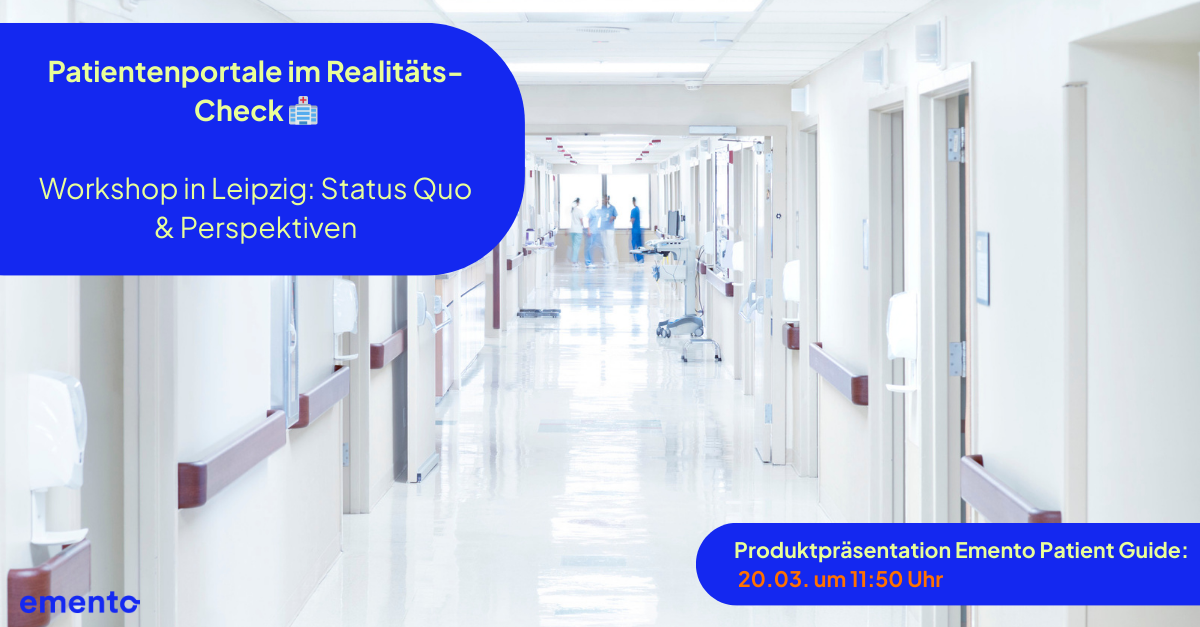 Deep Dive in Leipzig: Patientenportale im Realitäts-Check!