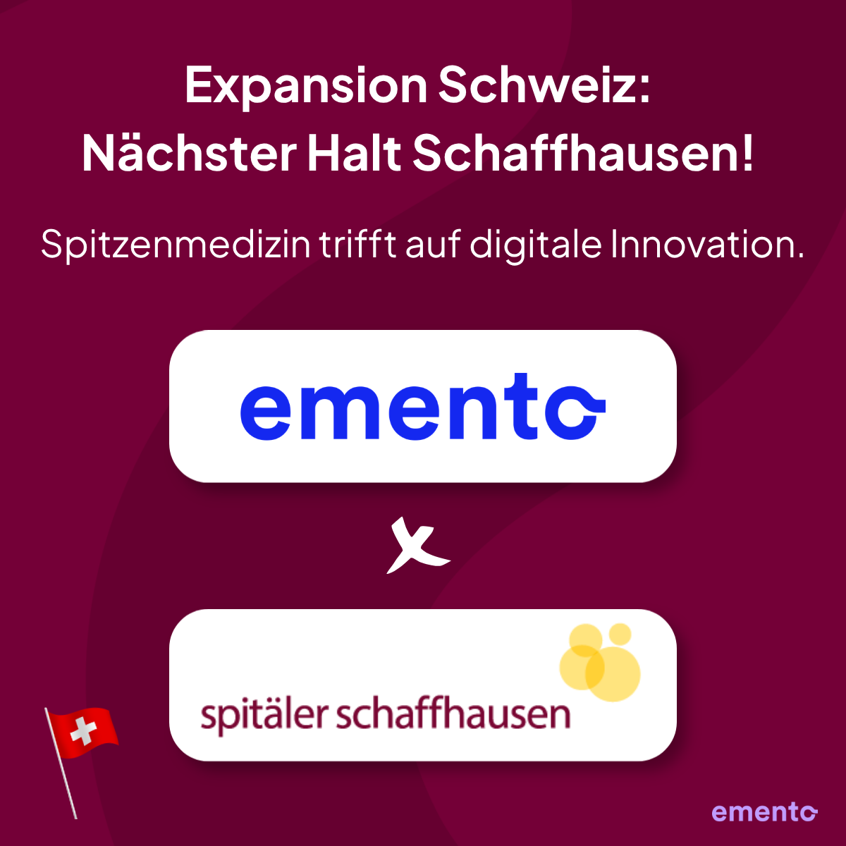 Großes Vertrauen: Wir setzen das neue Patientenportal für Spitäler Schaffhausen um!