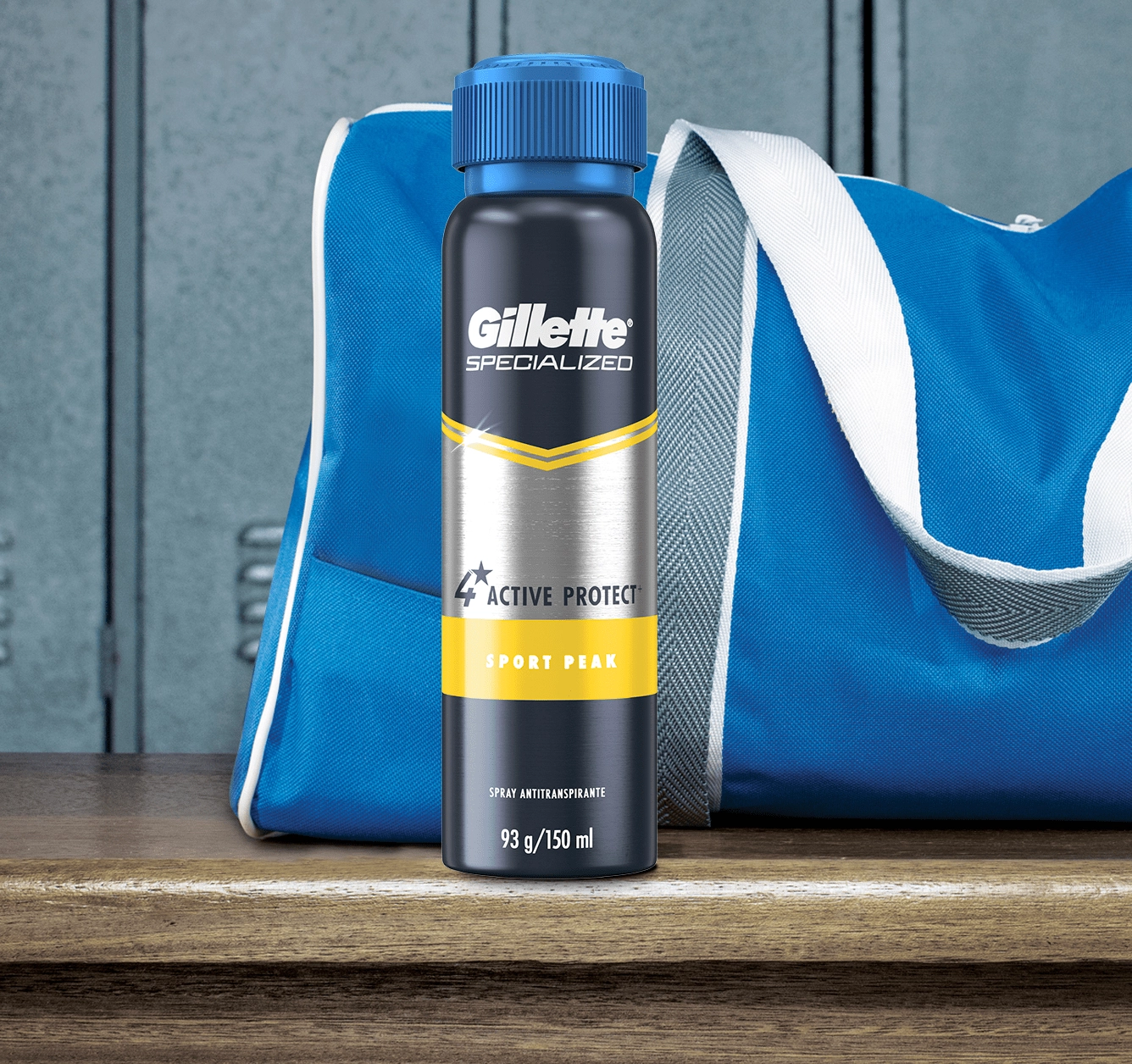Spray Antitranspirante Gillette® Sport Peak