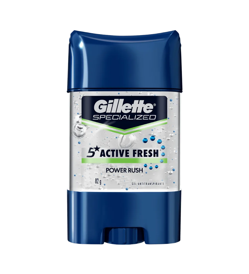 Gel Antitranspirante Gillette® Active Fresh Power Rush