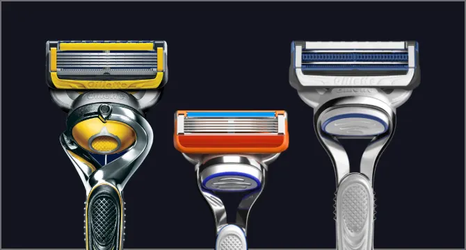 Familia Gillette Fusion5