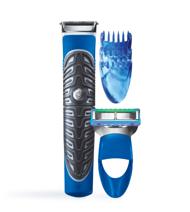 Gillette Styler 3 En 1: Afeitadora, Recortadora Y Delineadora De Barba 