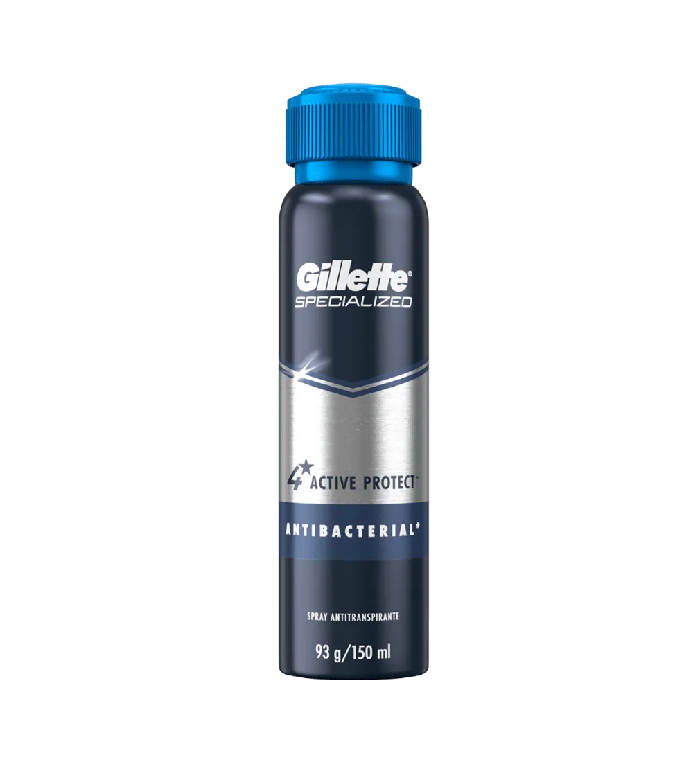 Spray Antitranspirante Gillette® Antibacterial