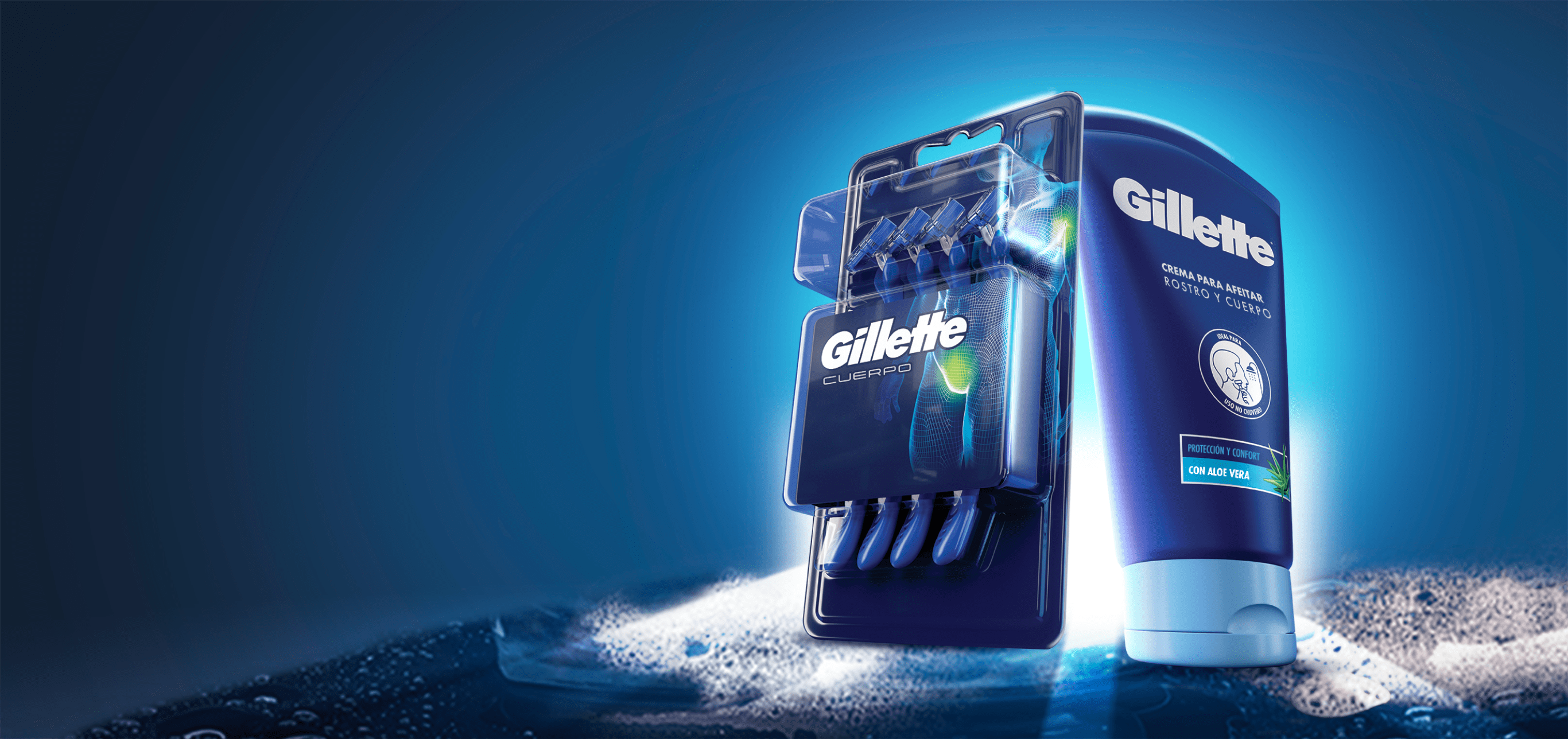 Productos Gillette Oficial -Solo Para Hombre (P&G)