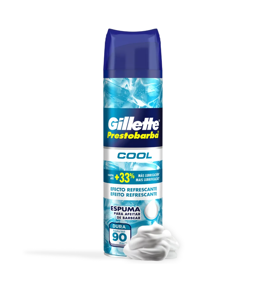 Espuma De Barbear Gillette Prestobarba Cool