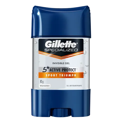 Gel Invisible Antitranspirante Gillette Sport Triumph