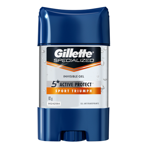 Gel Invisible Antitranspirante Gillette Sport Triumph