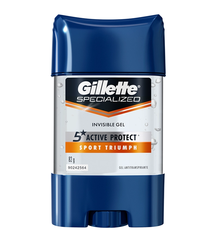 Gel Invisible Antitranspirante Gillette Sport Triumph