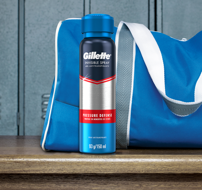 Spray Antitranspirante Gillette© Pressure Defense