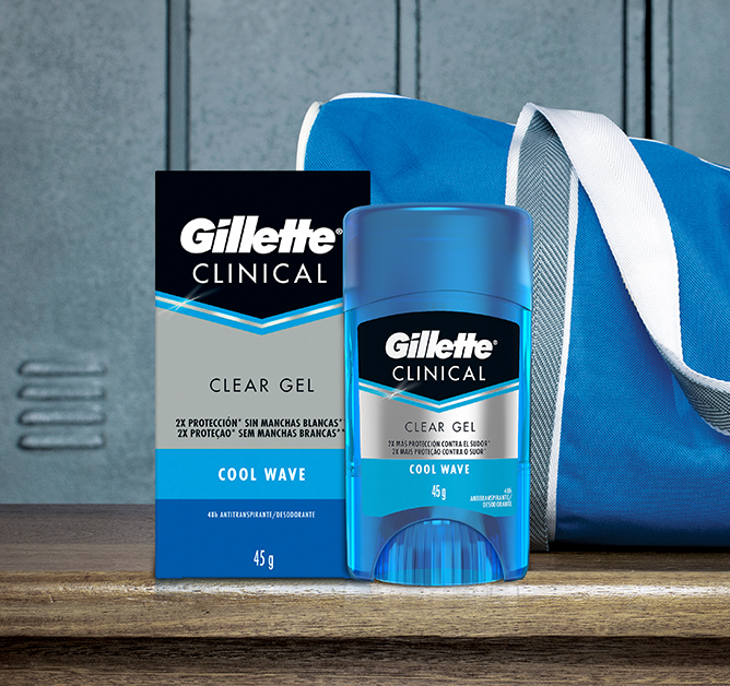Clinical Clear Gel Gillette© Cool Wave