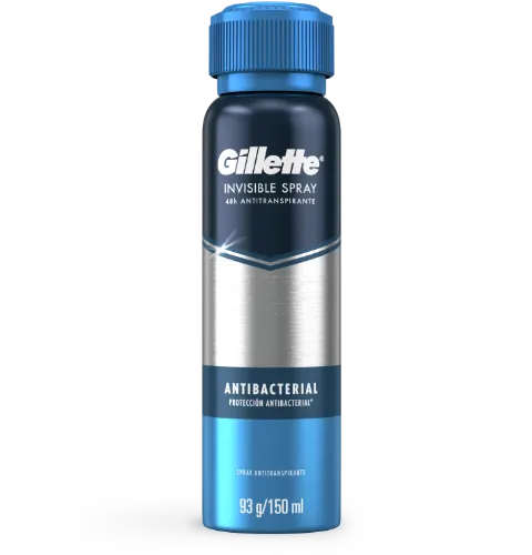 [es-ar]Spray Antitranspirante Gillette® Antibacterial