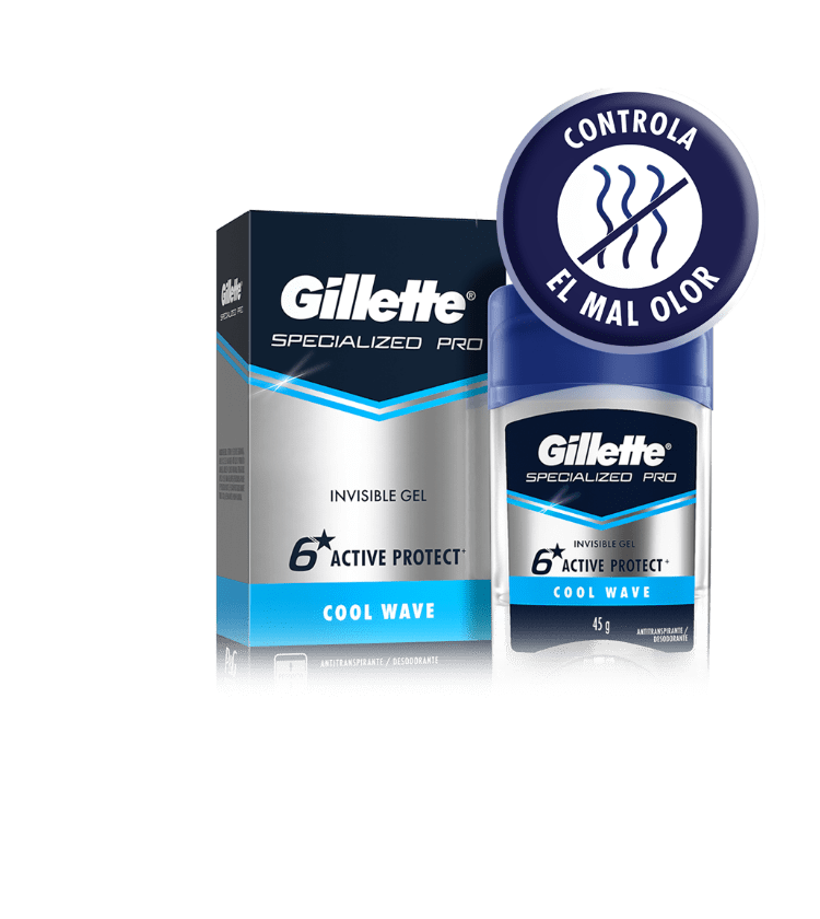 Gel Antitranspirante Gillette Clinical Pressure Defense 45 g, Productos
